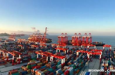 348个集装箱港口，上海洋山港第一！